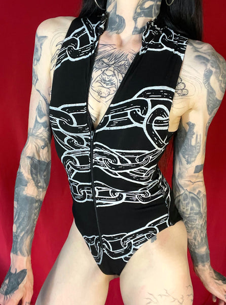 Hell Couture Chains Bodysuit
