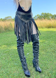 Hell Couture Fringe Belt