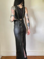 Hell Couture Pentagram Suspenders Cincher Skirt