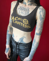 Hell Couture Hack O Lantern Crop Tank