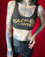 Hell Couture Hack O Lantern Crop Tank